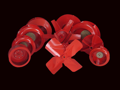 Beispiele für Rotor- und Ventilatorfertigung